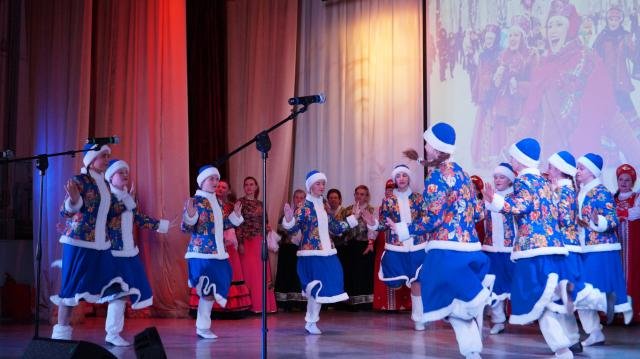 Заключительный концерт районного фестиваля самодеятельного народного творчества